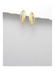 CZ Earrings In 92.5 Sterling Silver