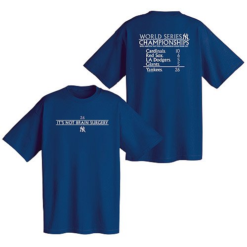 New York Yankees Did the Math T-Shirt by Lee Sport