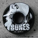 BONES【ボーンズ】スケートボードウィール Soft core BK 56mm