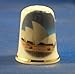 Porcelain China Collectable Thimble - Sydney Opera House with Free Gift Box