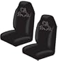 CA California Trucker Girls Gem Crystals Studded Rhinestone Car Truck SUV Bucket Seat Covers - Pai