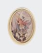 Gold Plated Religious Lapel Pin - Saint Michael