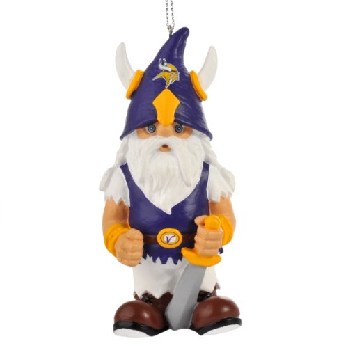 NFL Minnesota Vikings Thematic Gnome Ornament