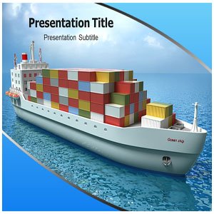 Powerpoint Free Software on Template   Logistics Powerpoint  Ppt  Backgrounds Templates  Software