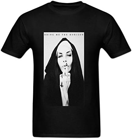 Ningfans Men's BRING ME THE HORIZON tshirt L Black