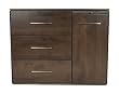 Offspring York 3 Drawer Change Chest, Cocoa Offspring York 3 Drawer Change Chest, Cocoa