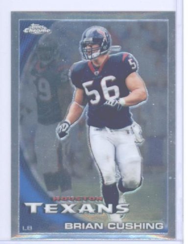 2010 Topps Chrome Football Card #C104 Brian Cushing Houston Texans