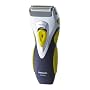 Panasonic ES4026NC Pro Curve Rechargeable Double Blade Wet/Dry Men's Shaver, Blue/Yellow