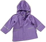 Playshoes Unisex - Baby Regenbekleidung 408638 Regenjacke Basic, Gr. 74, Violett (10 flieder)