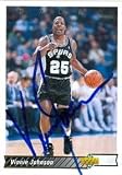 Vinnie Johnson autographed Basketball Card (San Antonio Spurs)