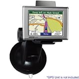 Automobile Navigation Kit / Suction Cup Mount / Car Mounting Kit for Garmin (010-10823-00) + Car Charger fits NUVI 300 310 350 360 GPS Navigators