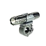 NEWワンタッチ ライトホルダー 【ライト：19mm～22mm】 最新LED フラッシュライト 推奨 自転車 取付用