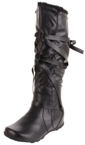 Wanted Shoes Womens Marcie Knee-High Boot