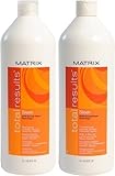 Matrix Total Results Sleek Shampoo & Conditioner Liter Duo 33.8 oz