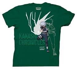 Naruto Shippuden Men's Kakashi Chronicles Kakashi Tee