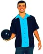King Pin's Bowling Shirt 50s Costume - Adult Std.