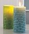100 good wishes candle set