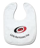 NHL Carolina Hurricanes White Snap Bib with Team Logo