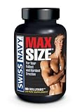 Swiss Navy Max Size Male Enhancement Pills (One (1) 60 Count Bottle) Swiss Navy Max Size Male Enhancement Pills (One (1) 60-Count Bottle)