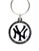 Zinc MLB Team Logo Key Ring - New York Yankees - NY Yankees