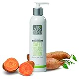 8 oz. Organic Sweet Potato Lotion. The ONLY one made of REAL Sweet Potatoes and CHEMICAL-FREE. When I first heard about this formula, I knew it was going to be a big hit. Sweet potato is loaded with Vitamin A and beta carotene--long known for having almost MAGICAL skin HEALING properties. But it gets even better. Our proprietary bio-extraction process pulls all of nature's powerful ANTIAGING and HEALING properties out of every batch of organic sweet potatoes we process including the beta carotene, vitamin A,C,D,E and Enzymes. This isn't some chemical concoction like you find in one of those swanky department stores or salons. Each batch takes almost a month to produce. You'll be amazed at how quickly it disappears into the skin FADING brown spots. That's because it actually gets into your skin instead of just sitting on top like the oily lotions do. It is without question the best value you will get for your investment. 100% Guaranteed