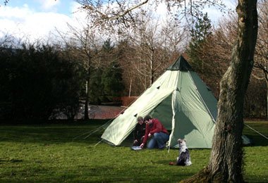 Nature Bound Teepee 4 Man Tent – Green