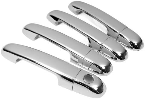 Mirror Chrome Side Door Handle Covers Trims for 2009 2010 2011 Kia Forte Cerato Sedan Brand