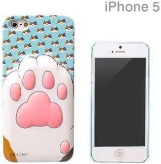 Niconico Nekomura Cat Footprints iPhone 5 Case (Blue)