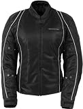Fieldsheer Breeze 3.0 Ladies Mesh Jacket - Black/Pink/White - Medium