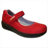 Bass Footwear SAGE-RED Ladies Sage Earth Mary-Jane in Red by Bass