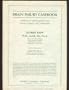 Brain Injury Casebook: Methods for Reintegration into Home, School, and Community
