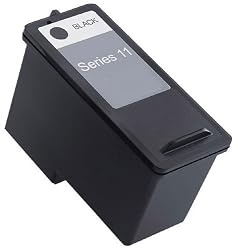 Remanufactured (Series 11) DELL CN594 Black Ink Cartridge KX701 for Dell 948 All-In-One, V505 All-In-One, V505w All-In-One Printers