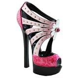 Strappy Sandal Stiletto Brush Holder Pink