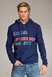 Diesel - Diesel Scirce Blue Hooded Sweatshirt