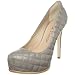Pour La Victoire Women's Illiana Platform Pump,Grey,10 M US