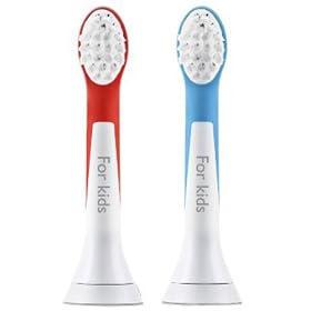 Philips Sonicare for Kids HX6032/16 Small (Ages 4+) Toothbrush Heads 2-Pack