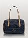 Guess Handbag, Reiko Medium Box Satchel Blue