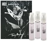 Angel Jardin d'Etoiles by Thierry Mugler for Women 3 x 0.07 oz Eau de Parfum Sampler Vial Sprays of Violet, Peony, & The Lily