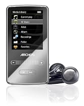 ARCHOS 2 Vision  MP3-/Video-Player 8 GB (5,1 cm (2 Zoll) LC-Display, FM-Radio, MicroSD-Slot, USB 2.0) chocolate
