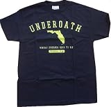 UNDEROATH - Florida - Black T-shirt