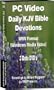 WMV Book Files Video KJV Bible - 86 hours - Nature Photos - KJV overlaid Text/readings synchronized - (3) DVD's