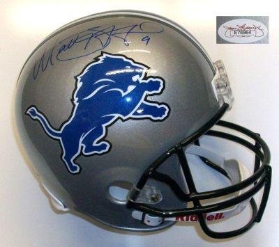 Matt Stafford Signed Detroit Lions Helmet Jsa Full Size