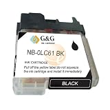 Brother Compatible Black Ink Cartridge - LC61BK