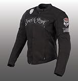 Speed And Strength Six Speed Sisters Ladies Textile Jacket - Black - Large Speed And Strength Six Speed Sisters Ladies Textile Jacket - Black - Large