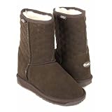 Emu Bronte Lo Dark Brown ankle-boots