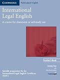 International Legal English - Teacher's Book (ILEC)