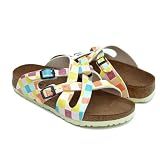 Birkenstock Calais Gingham Pastel at Birkenstock