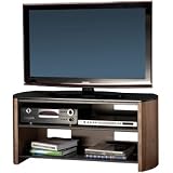 Walnut Real Wood Veneer TV Stand for screens up to 50 inch
