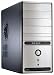 Electronics : Compucase Full ATX Case only USB/Audio Black& Silver Front Panel