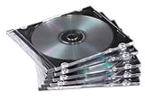 New Fellowes Cd Slim Line Jewel Cases Clear 25/Pkg High Quality Practical D ....